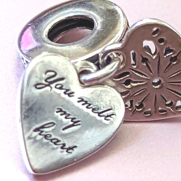Pandora Heart of Winter Dangle Charm - Picture 5 of 7